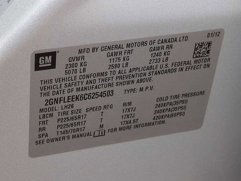 Used 2012 Chevrolet Equinox LT w/ Driver Convenience Package image 35