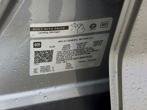 New 2026 Chevrolet Traverse LT w/ Sun and Wheel Package image 35