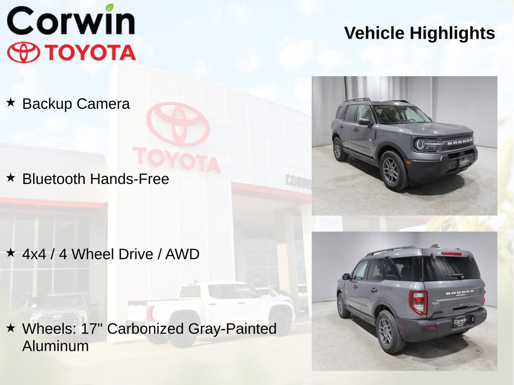 Used 2025 Ford Bronco Sport Big Bend AWD/4WD image 11