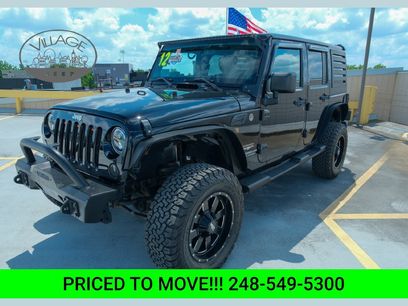 Used 2012 Jeep Wrangler Unlimited Sahara