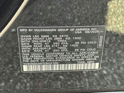New 2026 Volkswagen Atlas Peak Edition AWD/4WD image 37