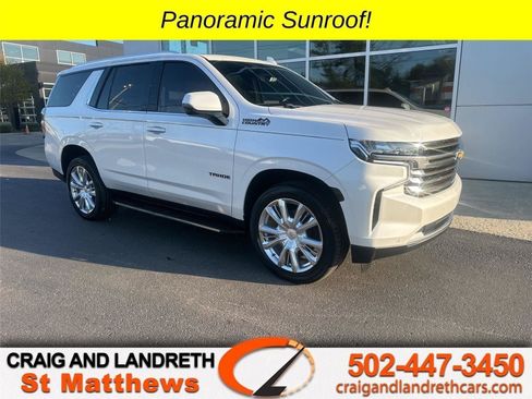 Used 2022 Chevrolet Tahoe High Country w/ Max Trailering Package AWD/4WD image 1