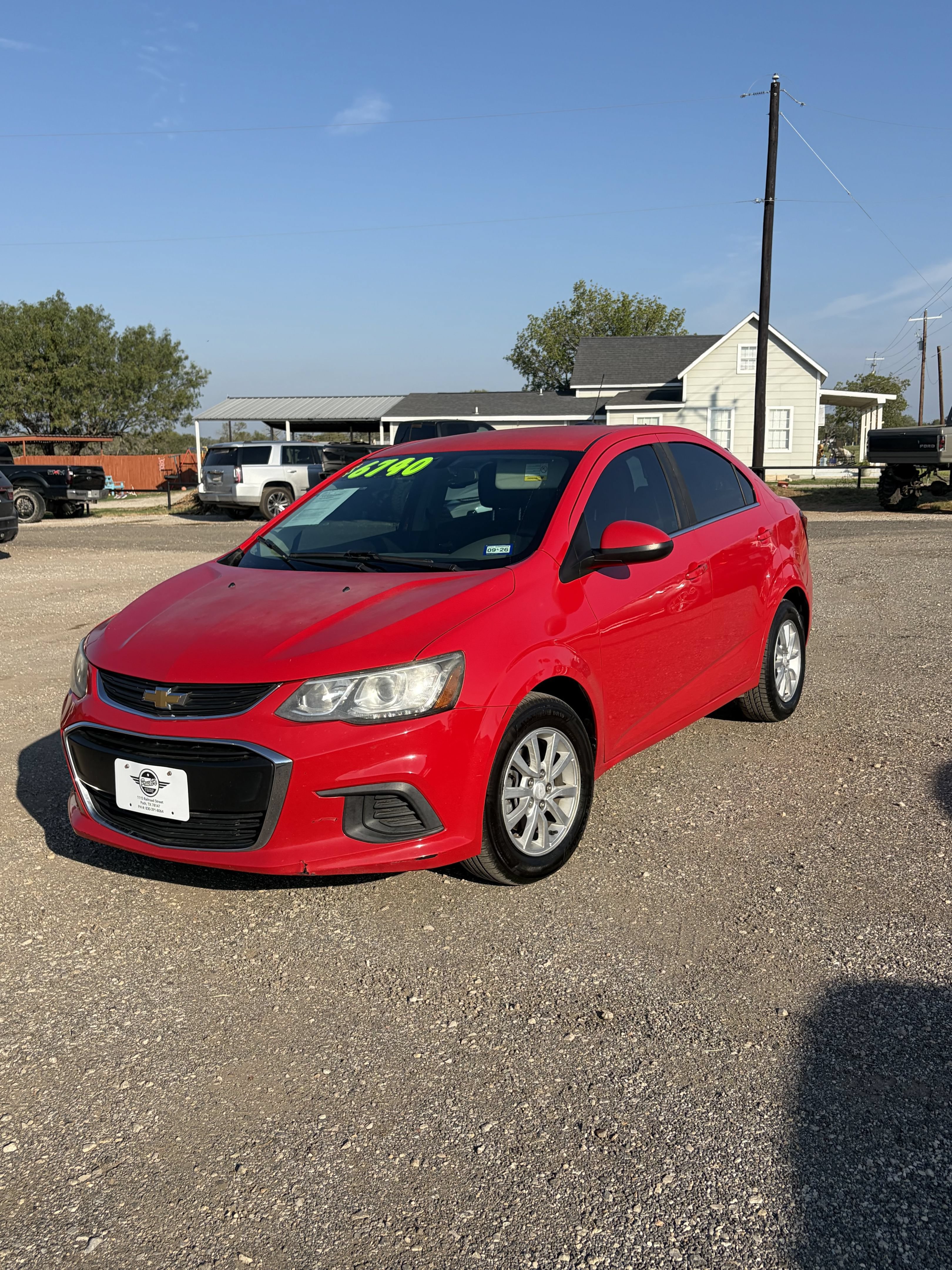 Used 2017 Chevrolet Sonic LT FWD image 1