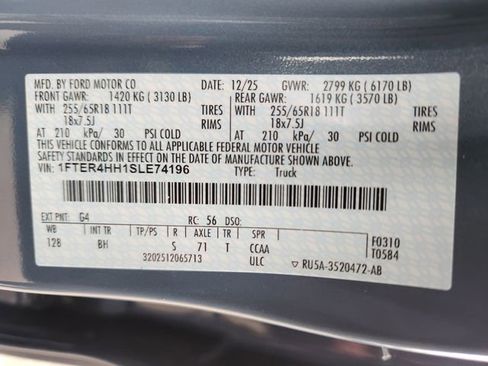 New 2025 Ford Ranger XLT w/ Technology Package image 25