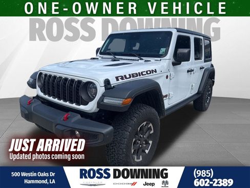 Used 2024 Jeep Wrangler Unlimited Rubicon w/ Technology Group AWD/4WD image 1