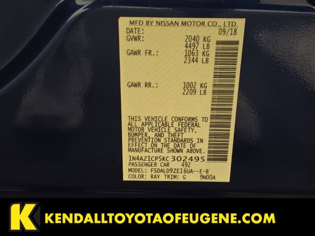 Used 2019 Nissan Leaf SV w/ SV Technology Package FWD image 10
