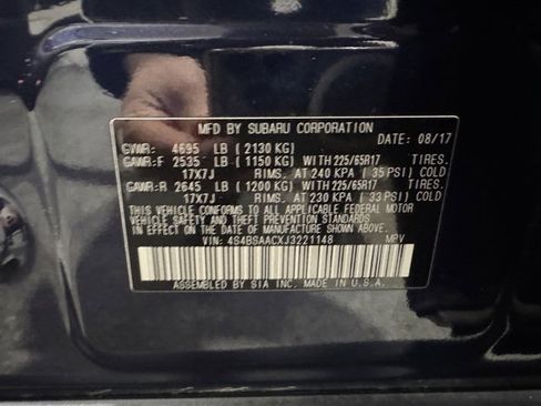 Used 2018 Subaru Outback 2.5i image 26