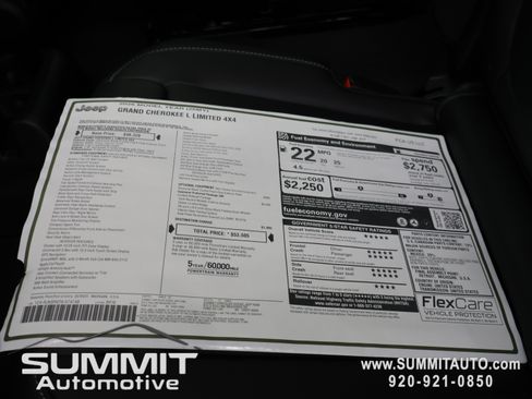 New 2026 Jeep Grand Cherokee L Limited AWD/4WD image 42