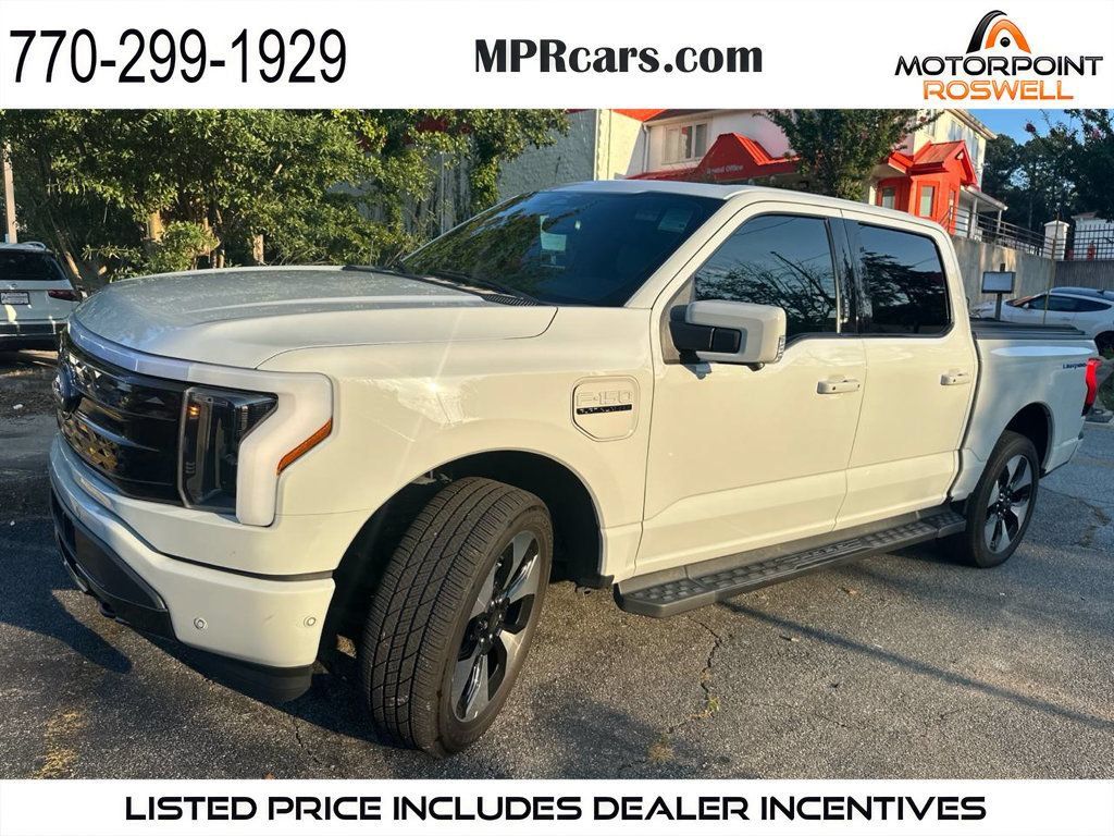 Used 2023 Ford F150 Lightning Platinum AWD/4WD image 1