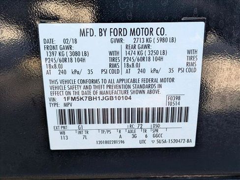 Used 2018 Ford Explorer FWD image 23