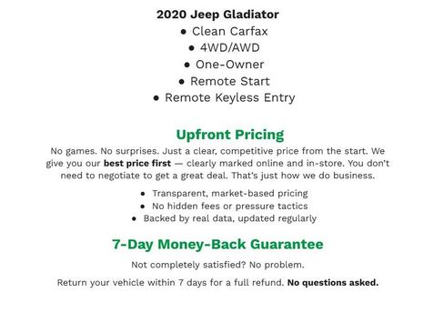 Used 2020 Jeep Gladiator Rubicon image 2