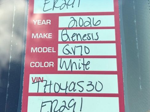 Used 2026 Genesis GV70 2.5T Select AWD/4WD image 25