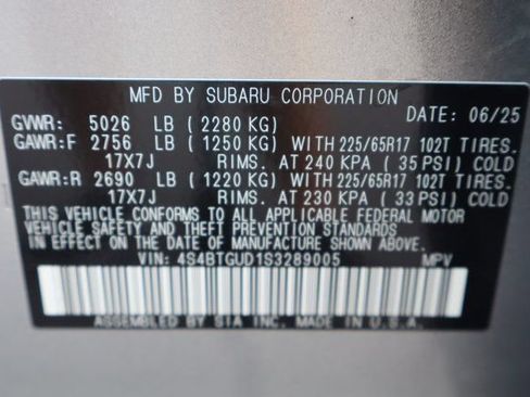 Used 2025 Subaru Outback Wilderness AWD/4WD image 25