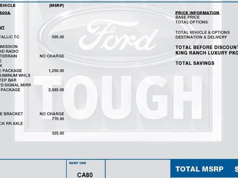 Used 2014 Ford F150 King Ranch w/ King Ranch Luxury Package AWD/4WD image 18
