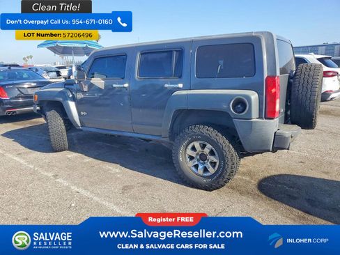 Used 2008 HUMMER H3 Luxury AWD/4WD image 3
