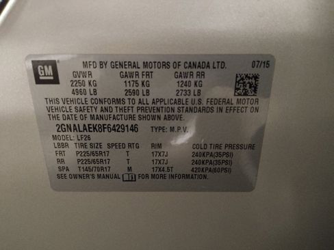 Used 2015 Chevrolet Equinox LS image 33