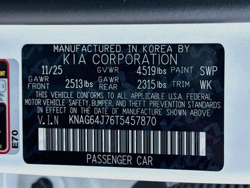 Certified 2026 Kia K5 GT-Line AWD/4WD image 34