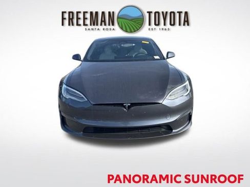Used 2021 Tesla Model S Plaid AWD/4WD image 2