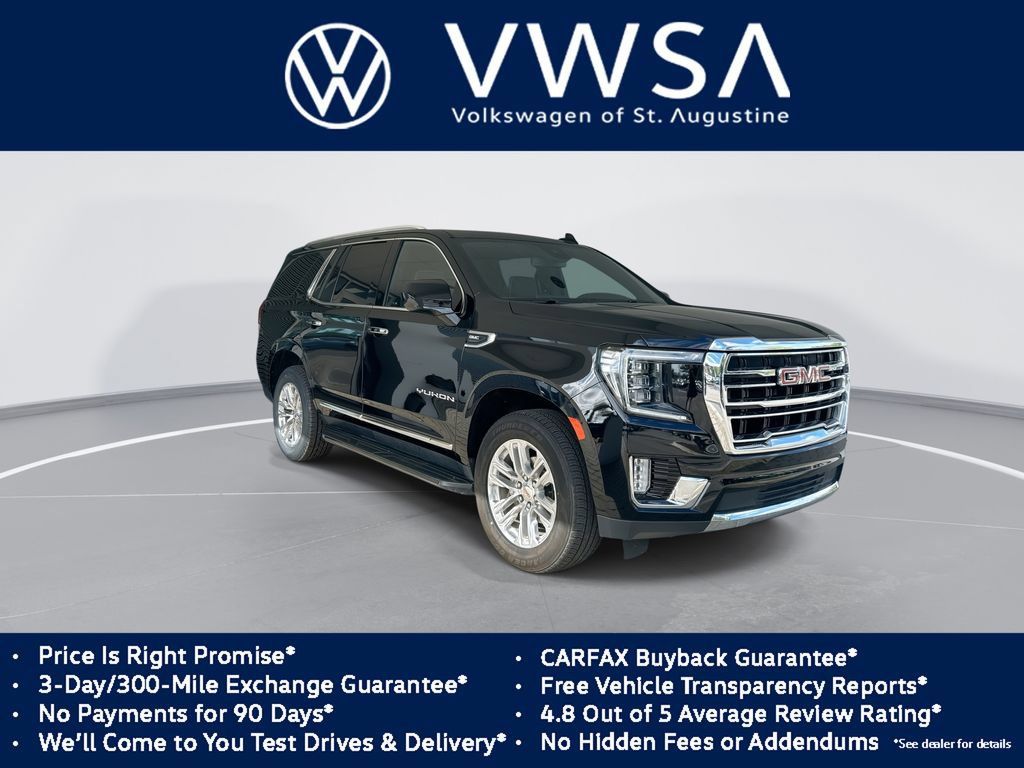 Used 2024 GMC Yukon SLT RWD image 1