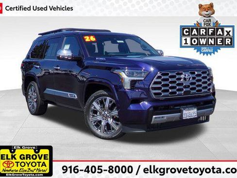 Certified 2026 Toyota Sequoia Capstone w/ Tow Technology Package AWD/4WD image 1