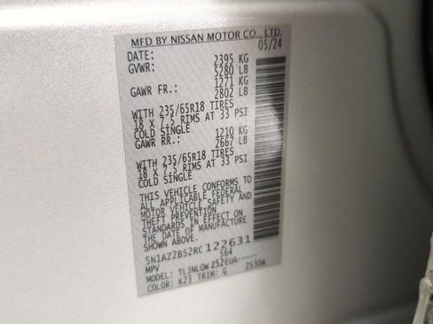 Used 2024 Nissan Murano SV image 15