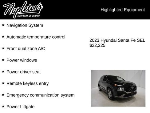 Used 2023 Hyundai Santa Fe SEL FWD image 15