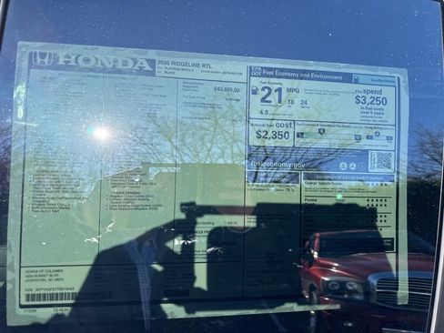 New 2026 Honda Ridgeline RTL image 12
