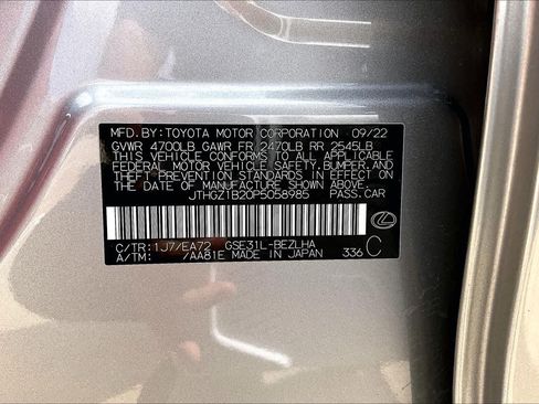 Used 2023 Lexus IS 350 F Sport w/ Navigation Package RWD image 36