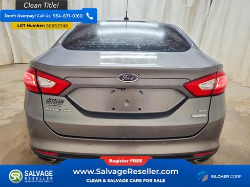 Used 2014 Ford Fusion SE w/ Equipment Group 202A FWD image 8