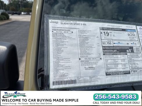 New 2025 Jeep Gladiator Sport image 43