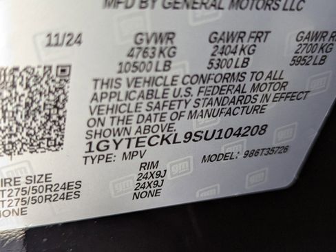 New 2025 Cadillac Escalade IQ Luxury 1 w/ Smart Trailering package AWD/4WD image 36