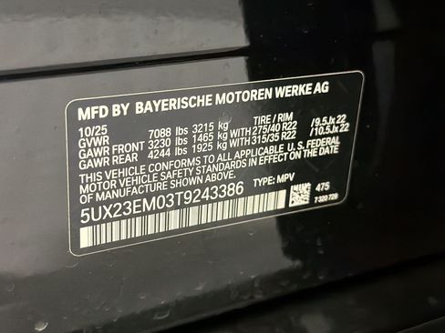 Used 2026 BMW X7 xDrive40i w/ Executive Package AWD/4WD image 24