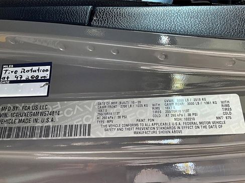 Used 2021 Jeep Wrangler Unlimited Sahara image 19