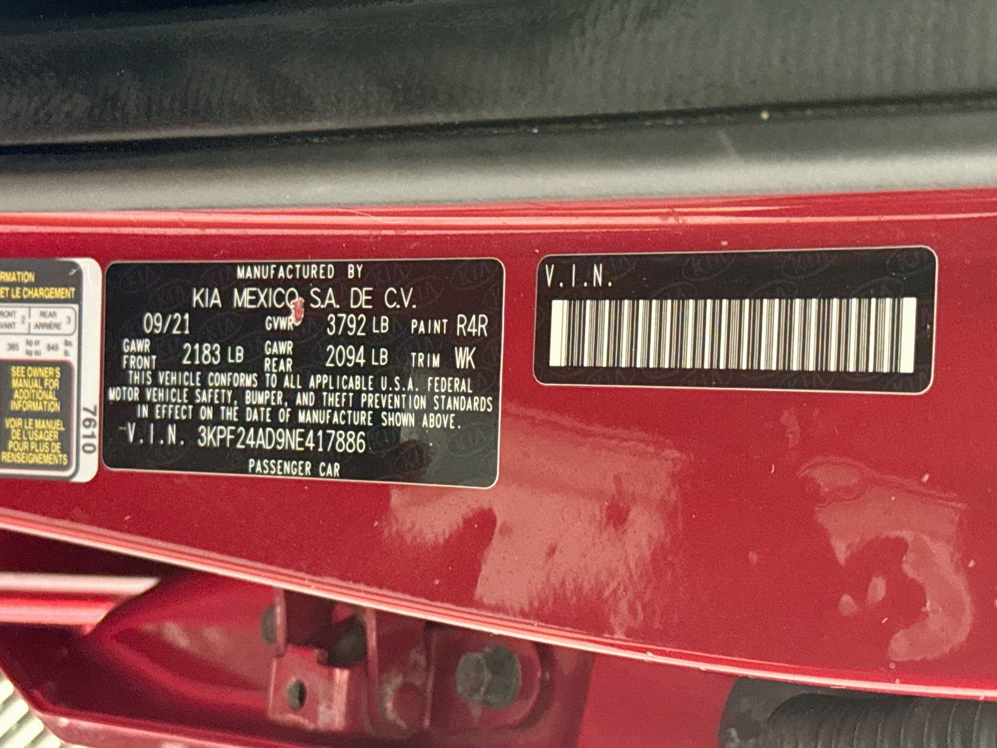 Used 2022 Kia Forte LXS FWD image 37