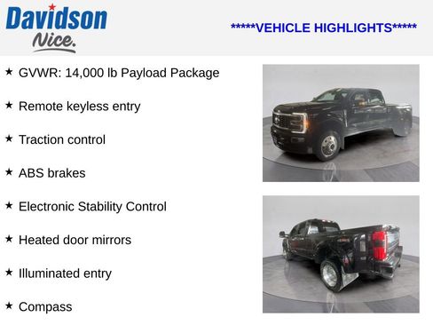 Certified 2024 Ford F450 Platinum w/ Camper Package image 4