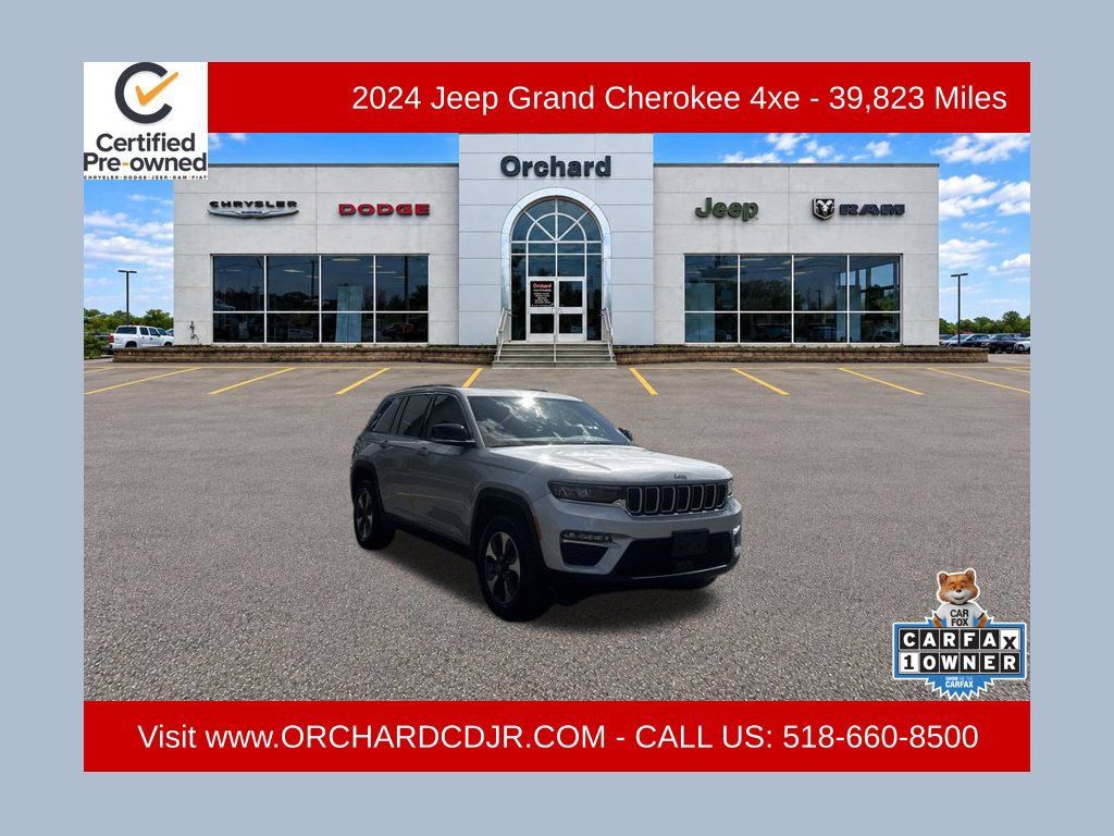 Used 2024 Jeep Grand Cherokee Limited 4xe AWD/4WD 360° Tour