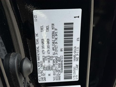 Used 2024 Toyota Sequoia Limited w/ Nightshade Package AWD/4WD image 30
