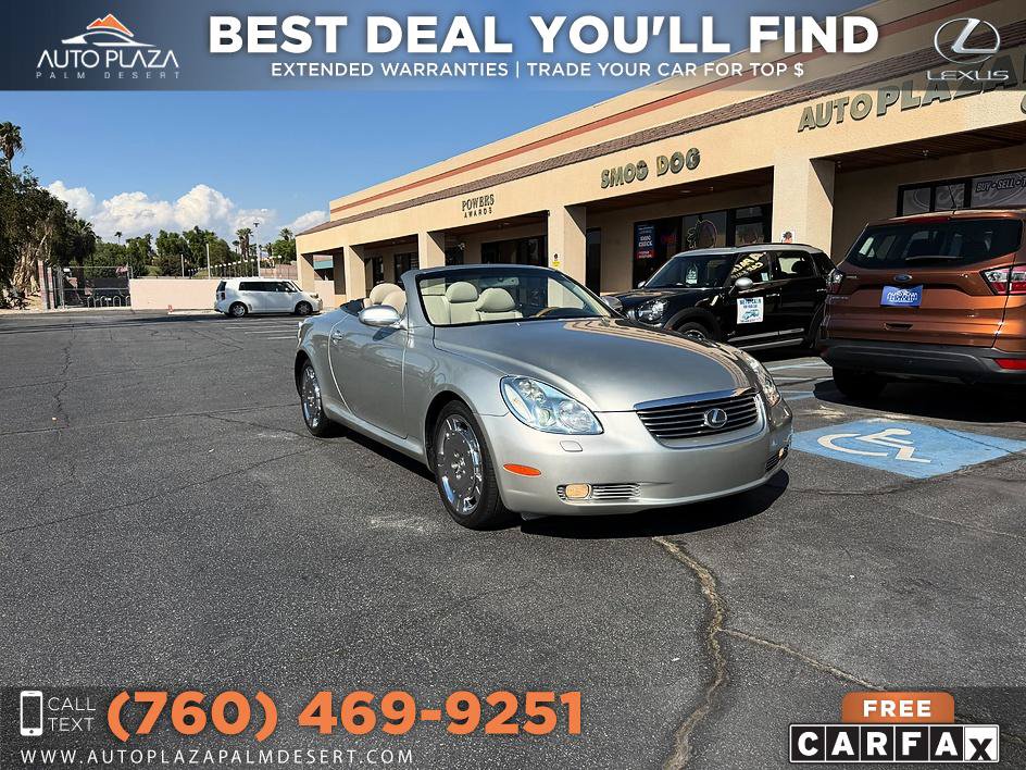 Used 2002 Lexus SC 430 Convertible RWD image 1