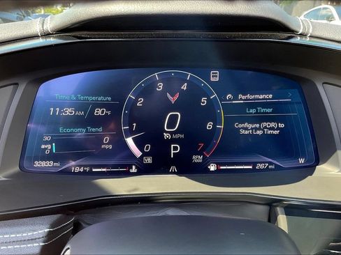 Used 2022 Chevrolet Corvette Stingray Preferred Cpe w/ Engine Appearance Package RWD image 12