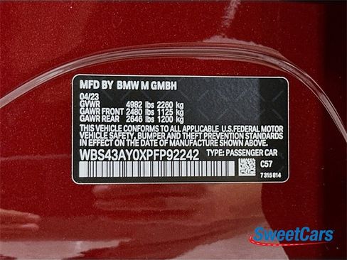 Used 2023 BMW M3 Competition w/ Executive Package image 65