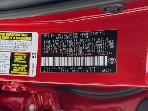 New 2026 Toyota Camry XLE FWD image 30