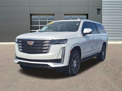 Used 2022 Cadillac Escalade ESV Premium Luxury Platinum w/ Heavy-Duty Trailer Package