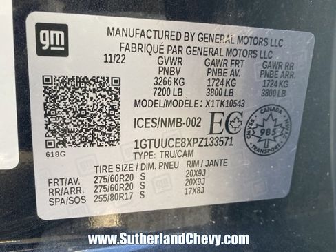 Used 2023 GMC Sierra 1500 Elevation image 51