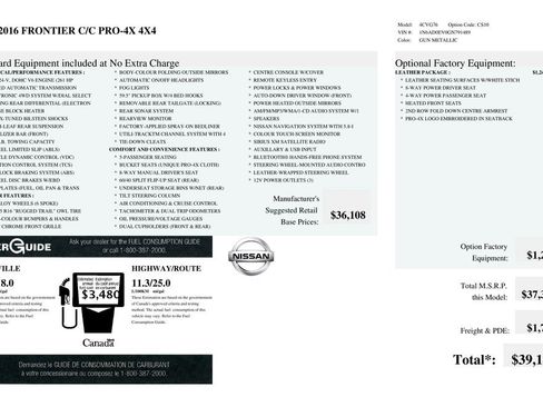 Used 2016 Nissan Frontier PRO-4X image 36