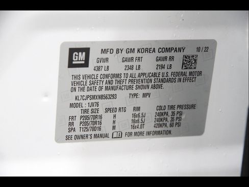 Certified 2022 Chevrolet Trax LT w/ LT Convenience Package image 22