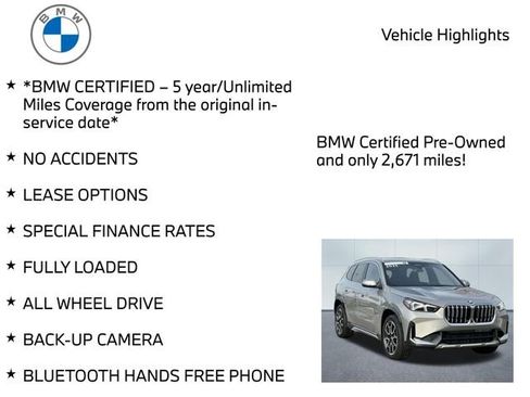 Certified 2025 BMW X1 xDrive28i w/ Technology Package image 11