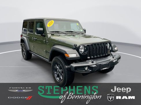 Used 2020 Jeep Wrangler Unlimited Sport image 1