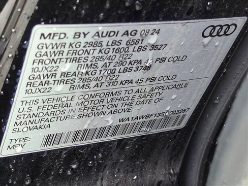 Used 2025 Audi SQ8 Premium Plus AWD/4WD image 23