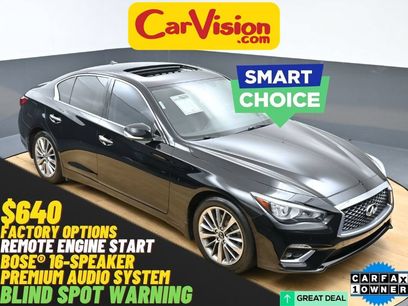 Used 2022 INFINITI Q50 Luxe w/ Cargo Package
