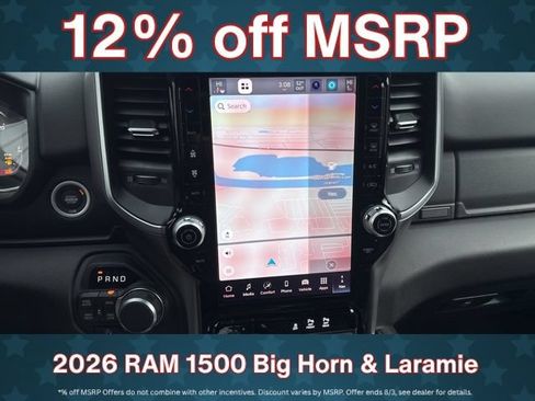 New 2026 RAM 1500 Big Horn AWD/4WD image 13
